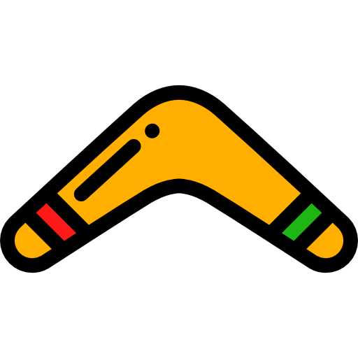 Boomerang Detailed Rounded Lineal color icon