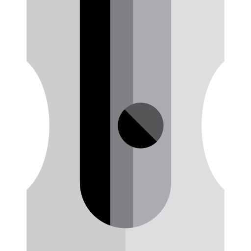 Sharpener Basic Straight Flat icon