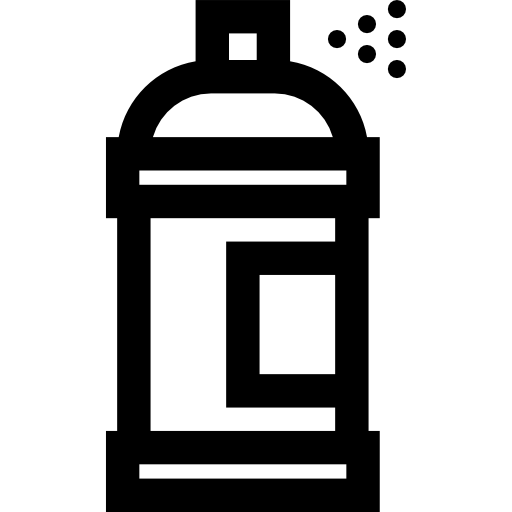 vernice spray Basic Straight Lineal icona