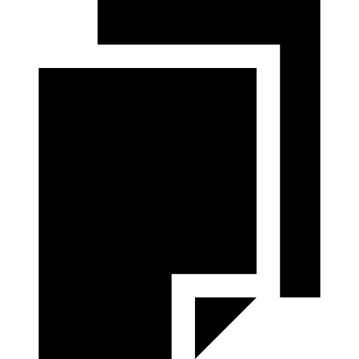 archivo Basic Straight Filled icono