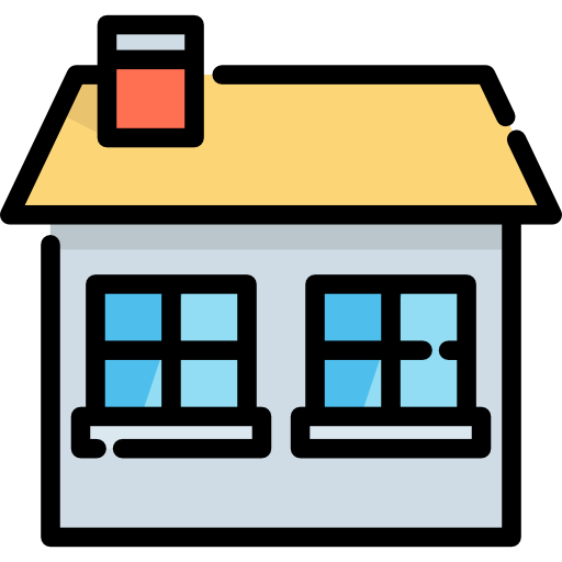 House things Special Lineal color icon