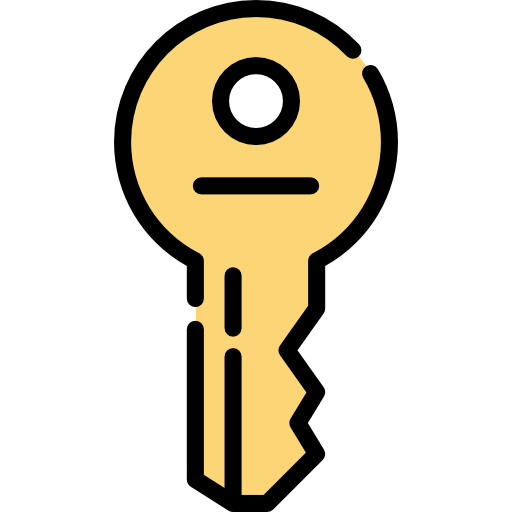 chiave della porta Special Lineal color icona