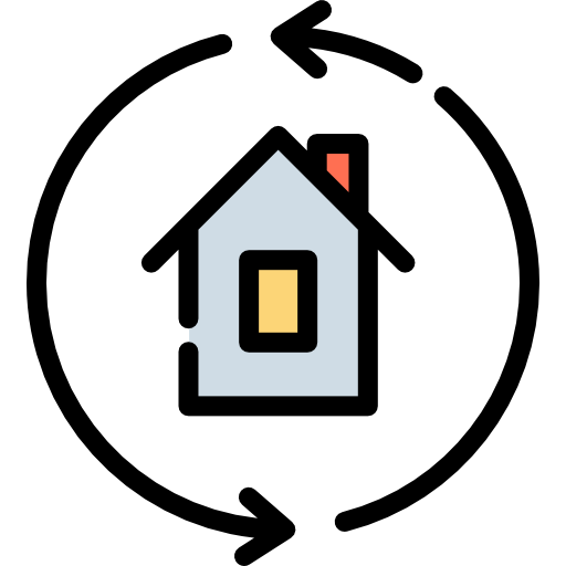 casas Special Lineal color icono