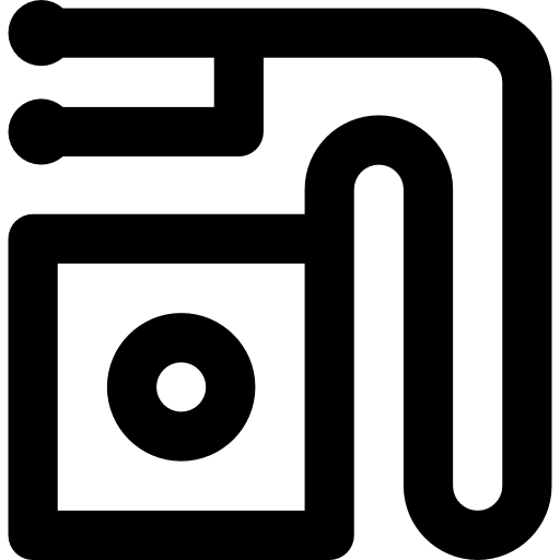 mp4 Basic Rounded Lineal icona