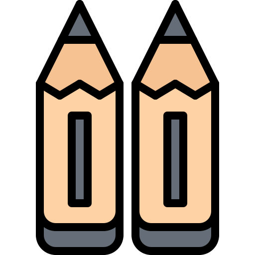 ołówki Coloring Color ikona