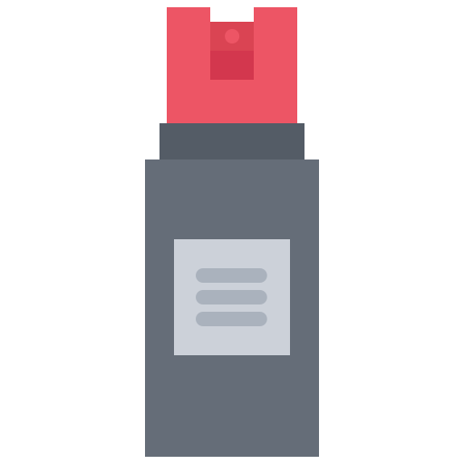 pepperspray Coloring Flat icoon