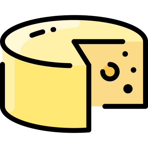 치즈 Vitaliy Gorbachev Lineal Color icon