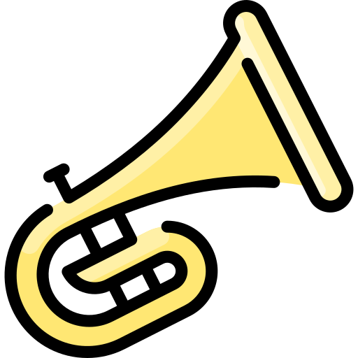 tuba Vitaliy Gorbachev Lineal Color ikona