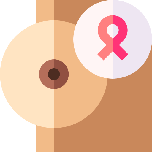 tumore al seno Basic Straight Flat icona