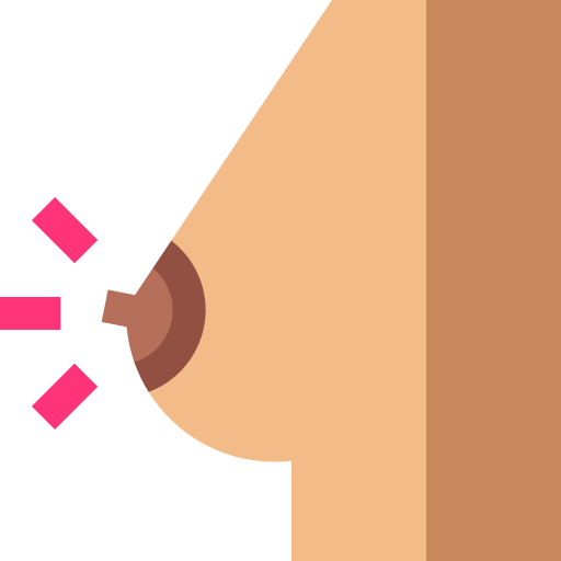 tumore al seno Basic Straight Flat icona