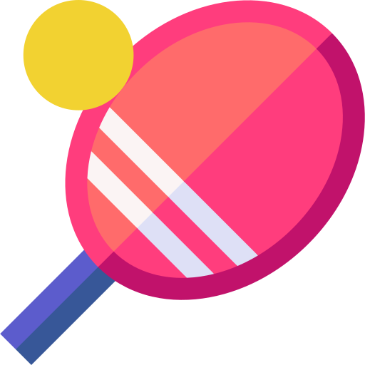 ping pong Basic Straight Flat icono