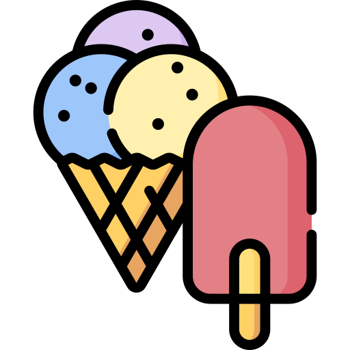 helado Special Lineal color icono