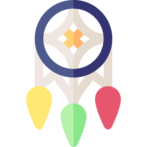 Dreamcatcher Basic Rounded Flat icon