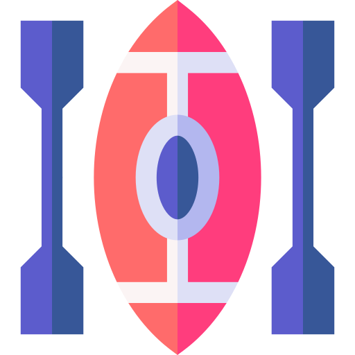 カヌー Basic Straight Flat icon