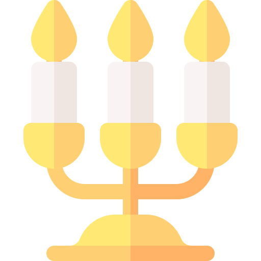 candelabro Basic Rounded Flat icono