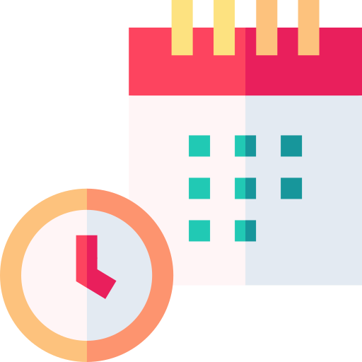 kalender Basic Straight Flat icon