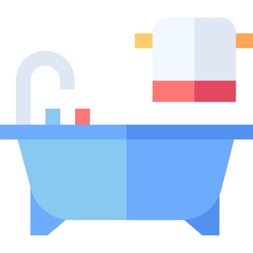 bañera Basic Straight Flat icono