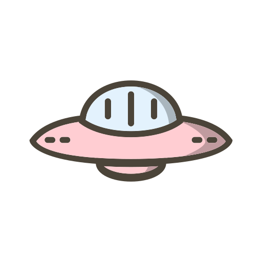 ufo Generic Outline Color icoon