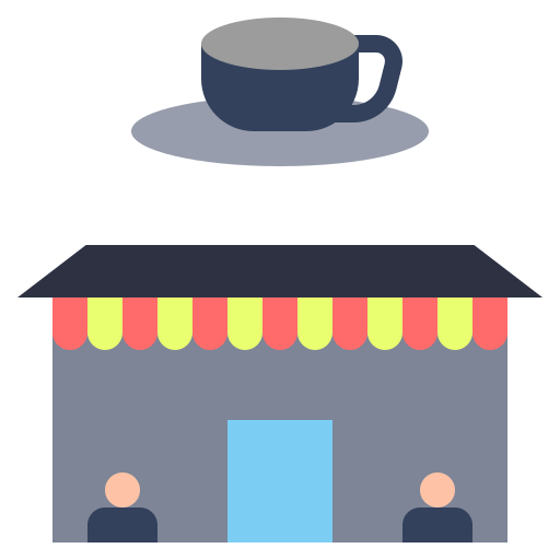 Cafe Generic Flat icon