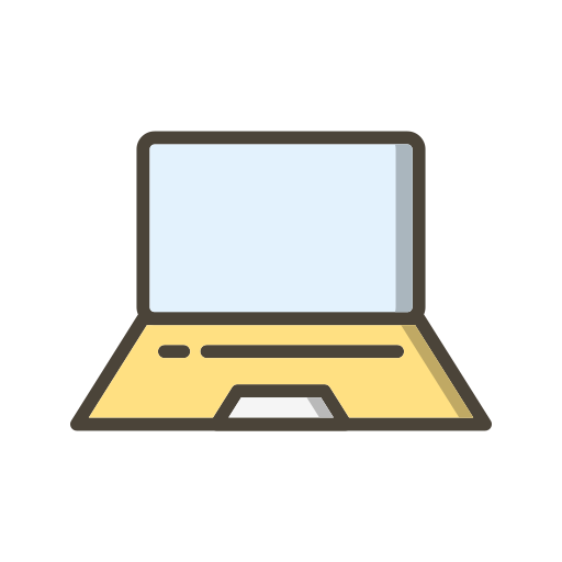 Laptop Generic Outline Color icon