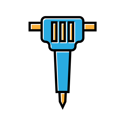 Hammer drill Generic Color Omission icon