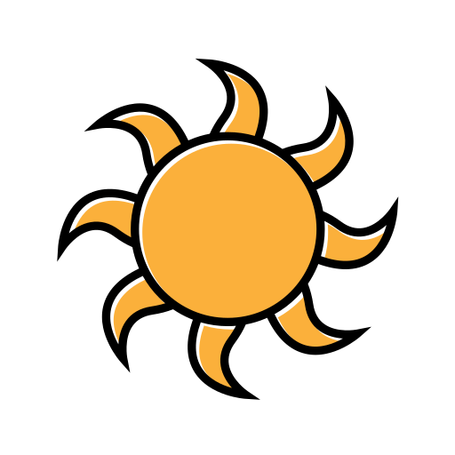 słońce Generic Color Omission ikona