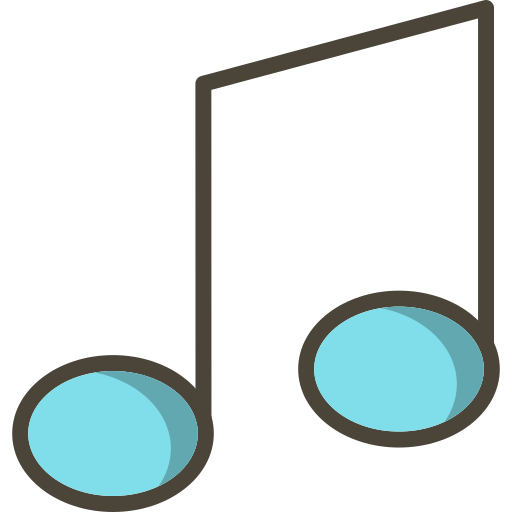 음악 공책 Generic Outline Color icon