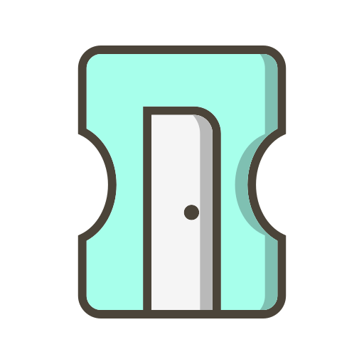 Sharpener Generic Outline Color icon