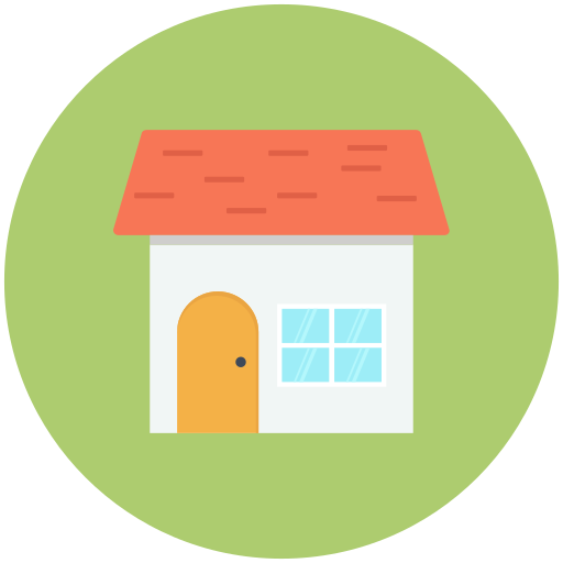 zuhause Vector Stall Flat icon