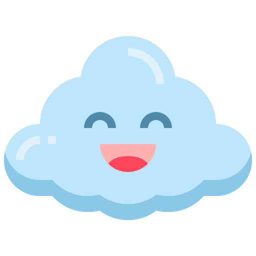 chmura Justicon Flat ikona