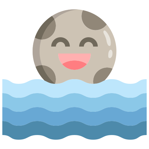 księżyc Justicon Flat ikona