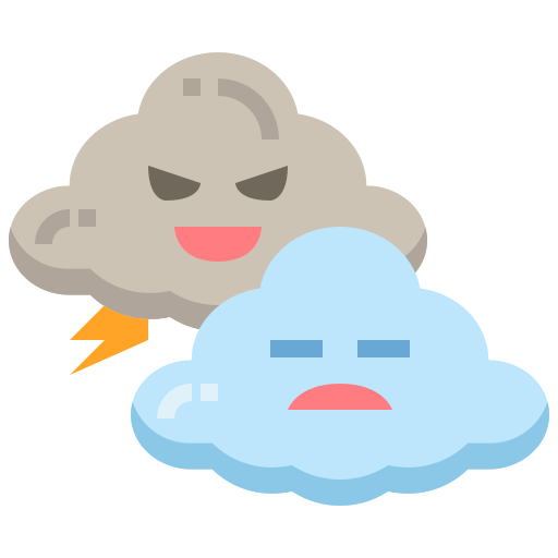 tormenta Justicon Flat icono