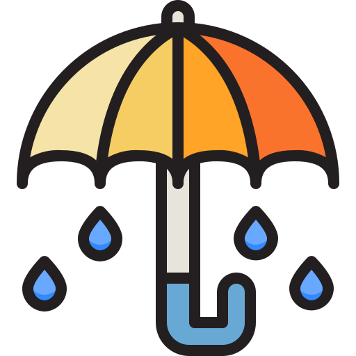 parapluie Justicon Lineal Color Icône