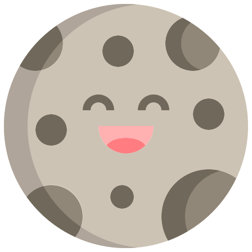 Луна Justicon Flat иконка