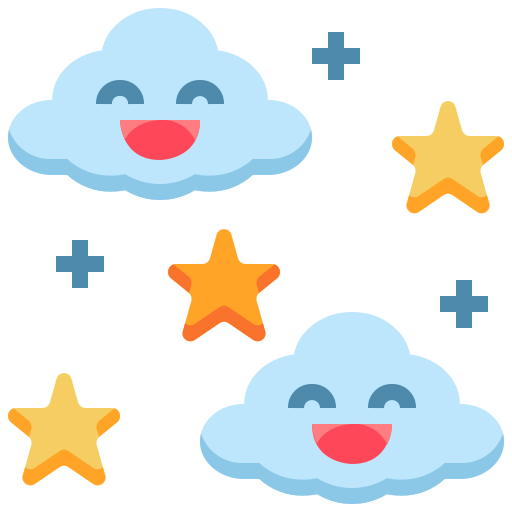 nube Justicon Flat icono