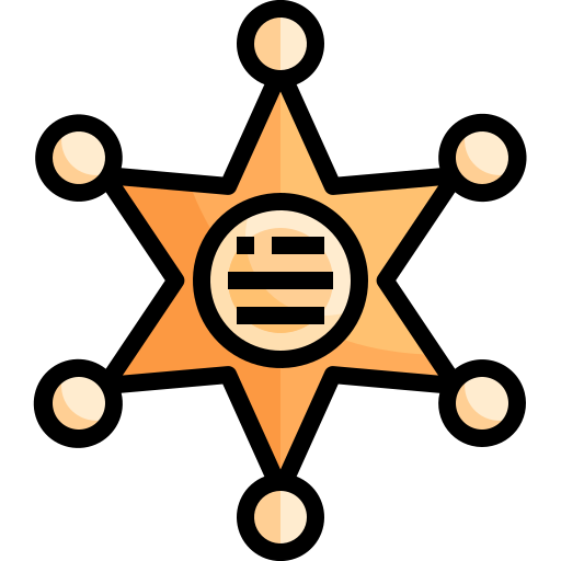 badge Justicon Lineal Color Icône