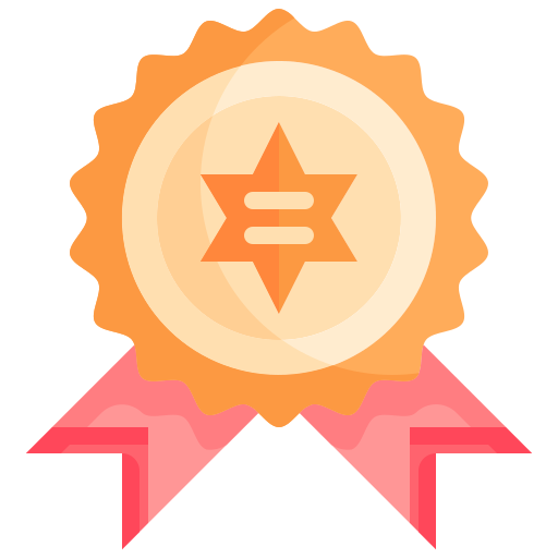 Medal Justicon Flat icon