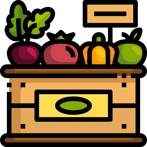 Овощной Justicon Lineal Color иконка