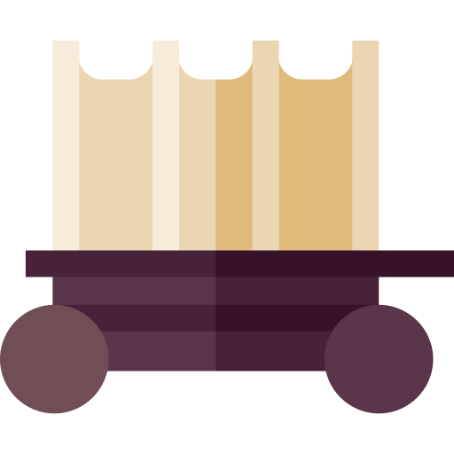 Carriage Basic Straight Flat icon