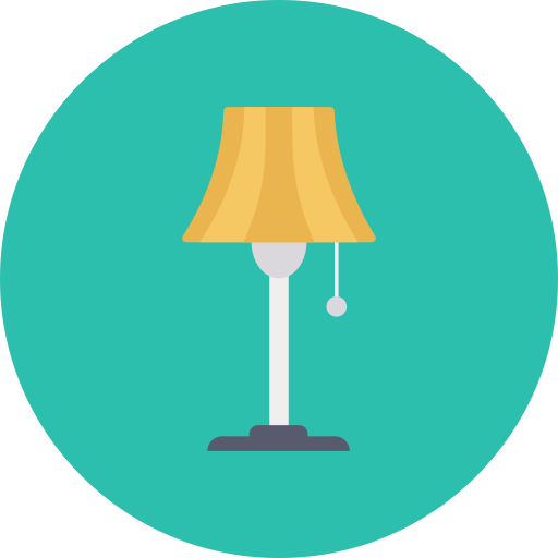 Table lamp Dinosoft Circular icon