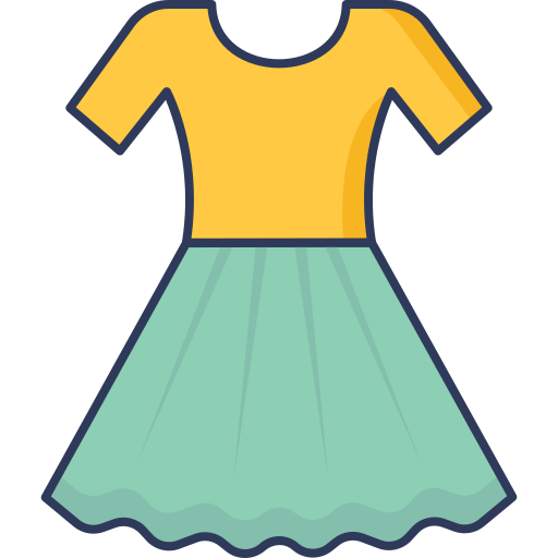 kleid Dinosoft Lineal Color icon