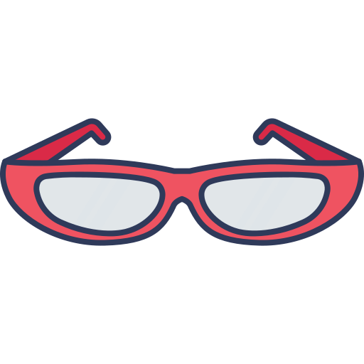 brillen Dinosoft Lineal Color icon