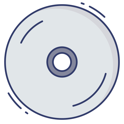 dvd Dinosoft Lineal Color icon
