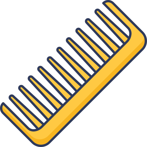 Hair comb Dinosoft Lineal Color icon