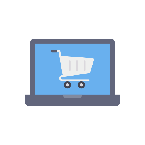 Ecommerce Dinosoft Flat icon