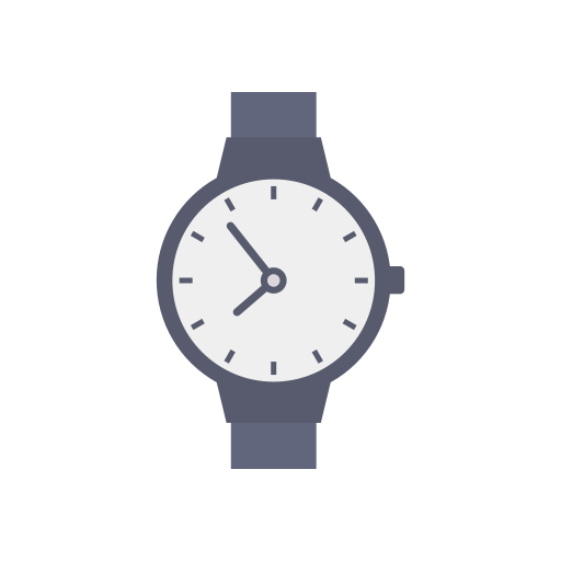 Wristwatch Dinosoft Flat icon