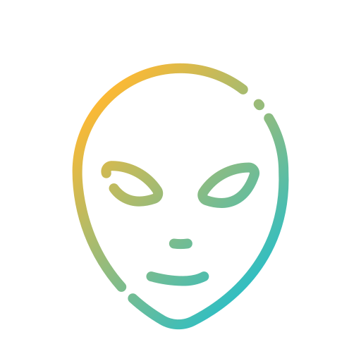 extraterrestre Good Ware Gradient icono