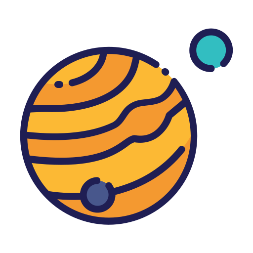 júpiter Good Ware Lineal Color icono
