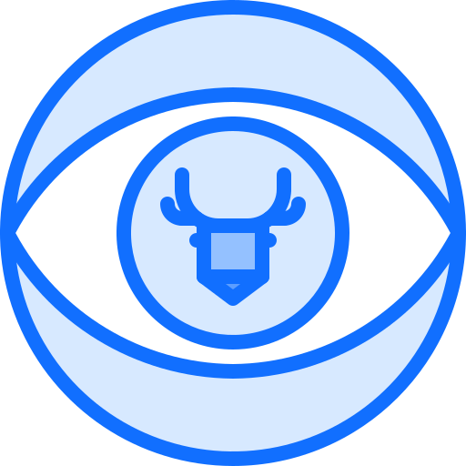 occhio Coloring Blue icona