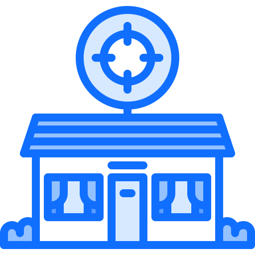 店 Coloring Blue icon
